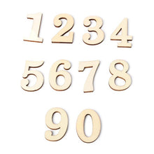 Load image into Gallery viewer, 10pc Number Decoration